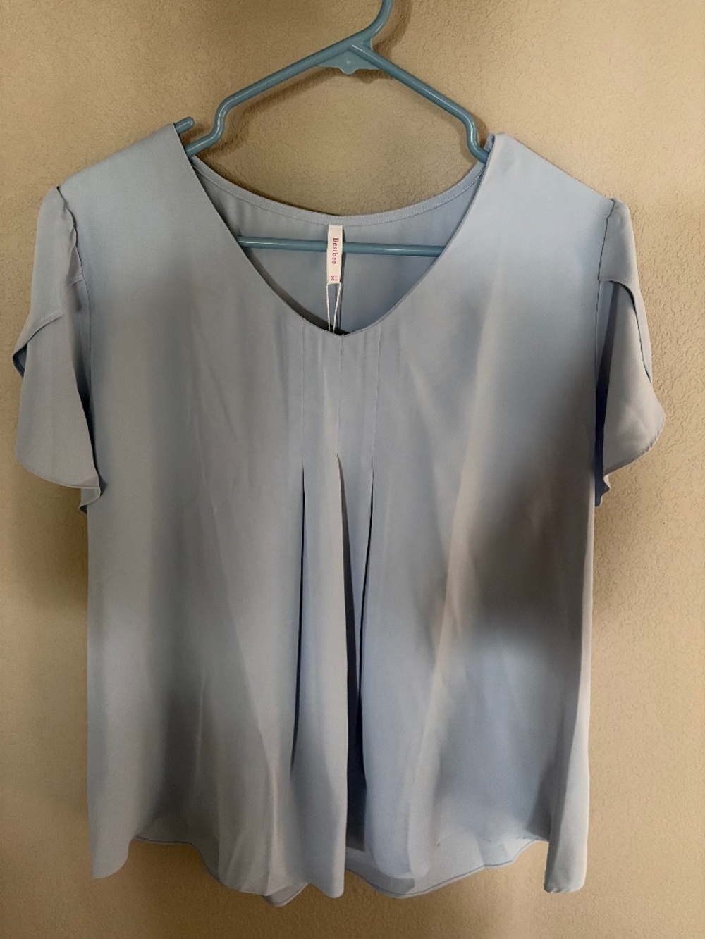 Light blue blouse